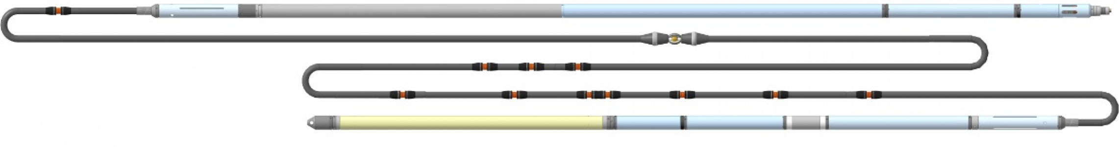 Прибор комплексный для каротажа бурящихся скважин в открытом стволе К1А-723-МИН+ГК (К8)