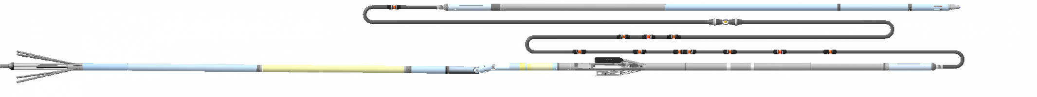 Прибор комплексный электрического каротажа, профилеметрии и инклинометрии К7А-723(К8)