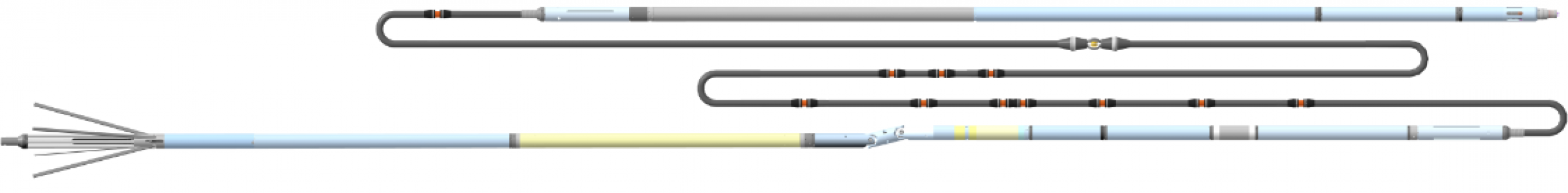Прибор комплексный электрического каротажа, профилеметрии и инклинометрии К7А-723-M(К8)